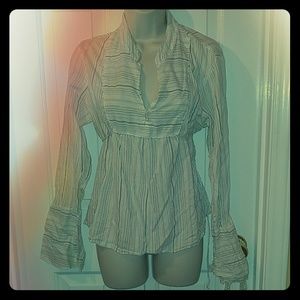 Boho sequence light white tunic